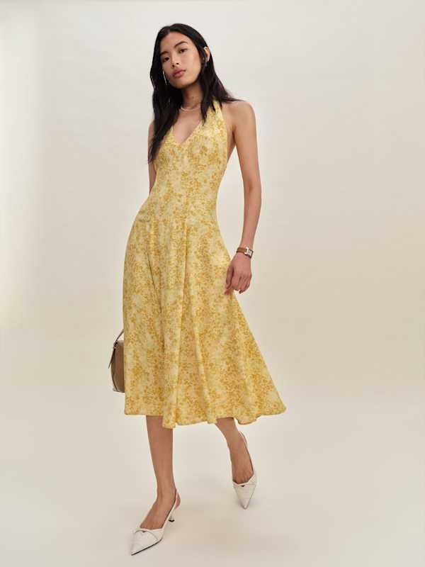 Sofia Dress - Golden Meadow